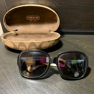 Black Coach Bridget Sunglasses